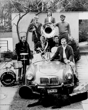 das originale Jazzkr�nzchen im Jahr 1969 auf dem MGA